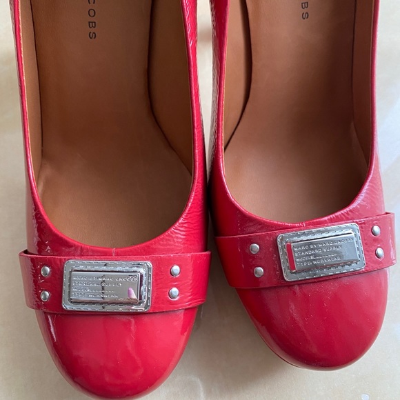 Marc by Marc Jacobs red platform pamp - Picture 5 of 7
